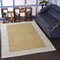Edge Collections - 3' x 5' - Brown - Contemporary Hand Knotted Jute Area Rug - 1 Piece